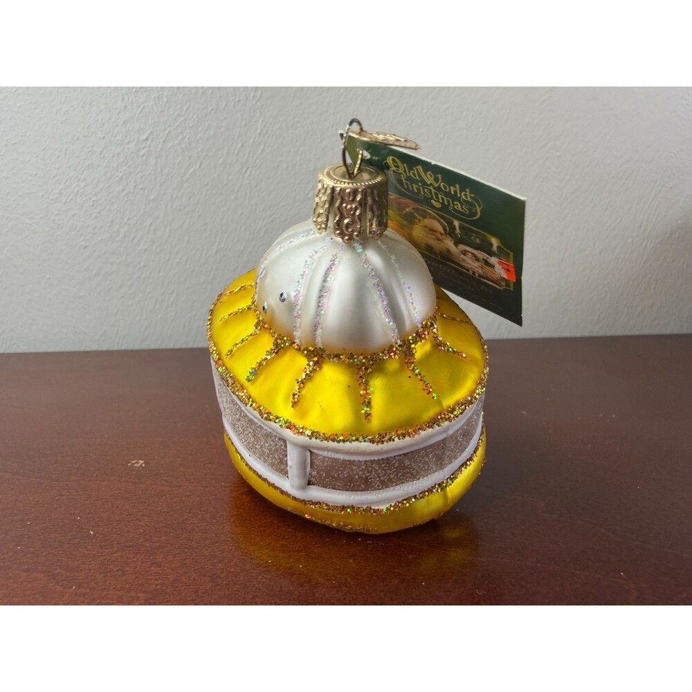 2018 Old World Christmas Beekeeper's Hood Ornament 36227 NWT With Box - Picture 4 of 8